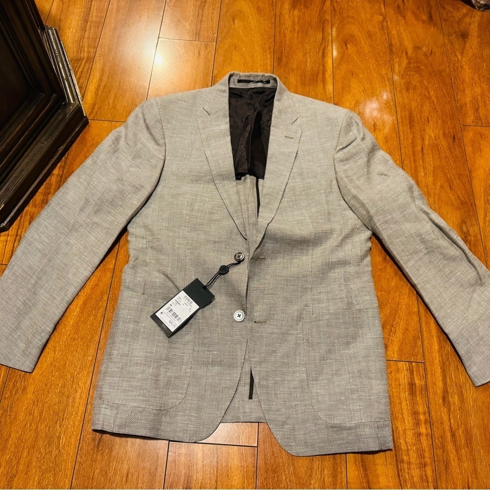 NWT ROY ROBSON Men's Classic Tan Blazer